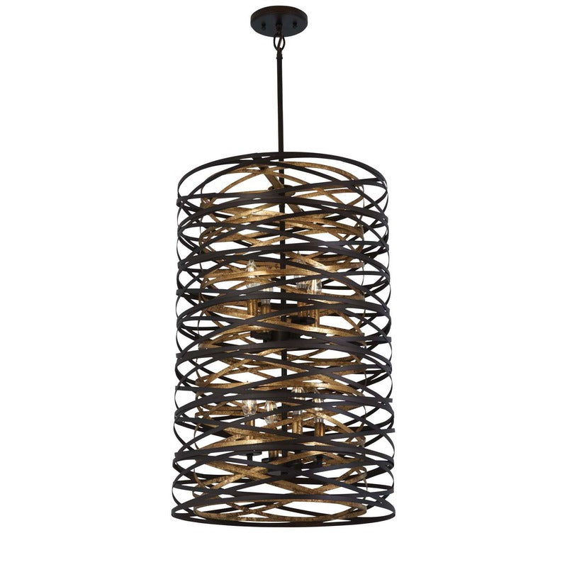 Vortic Flow Vertical Pendant Light