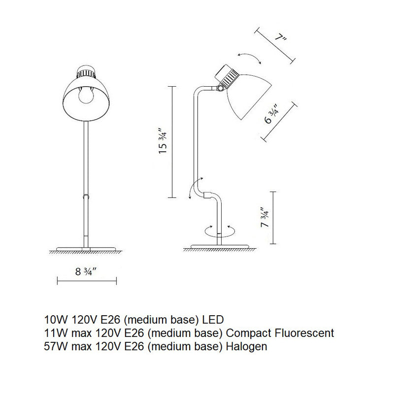 Blux System Table Lamp