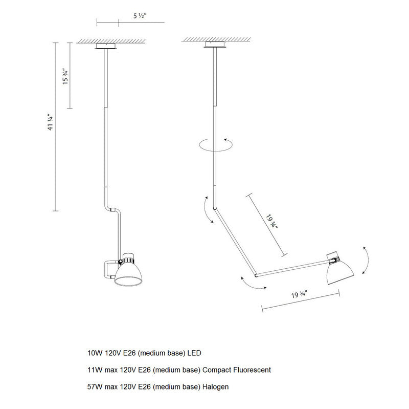 Blux System Ceiling Lamp