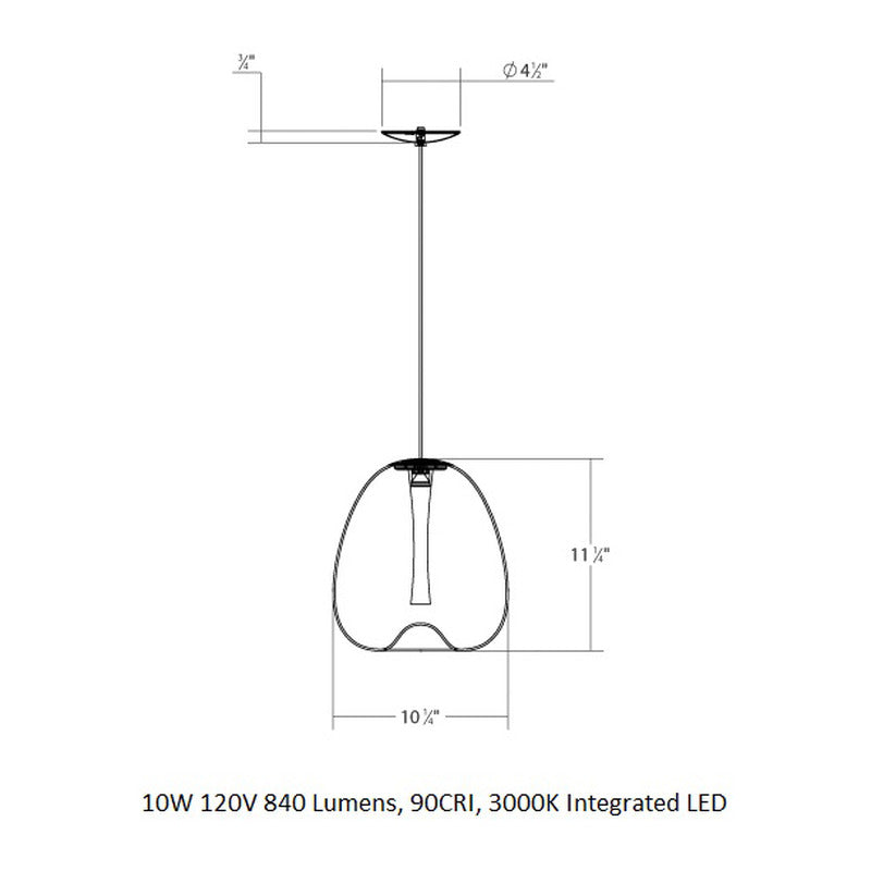 Mela LED Pendant Light