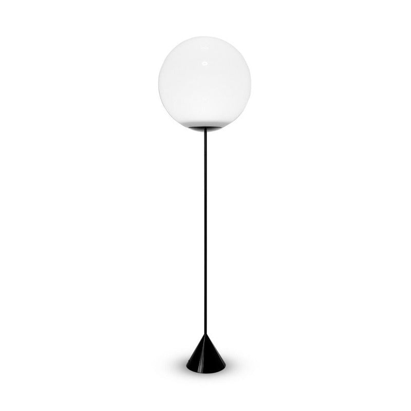 Opal Cone Floor Lamp