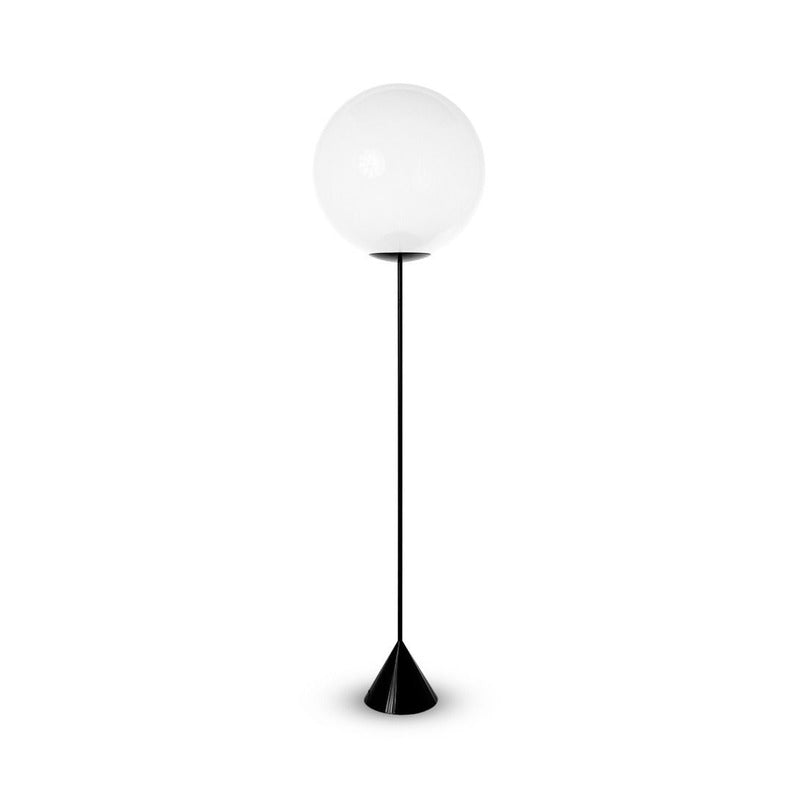 Opal Cone Floor Lamp