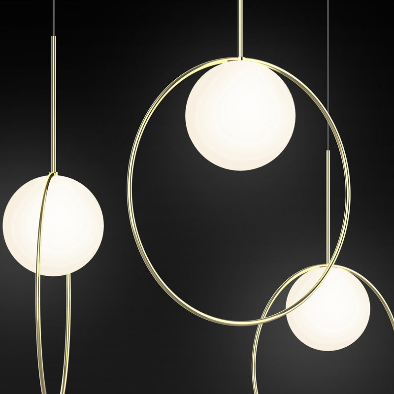 Bola Halo Pendant Light