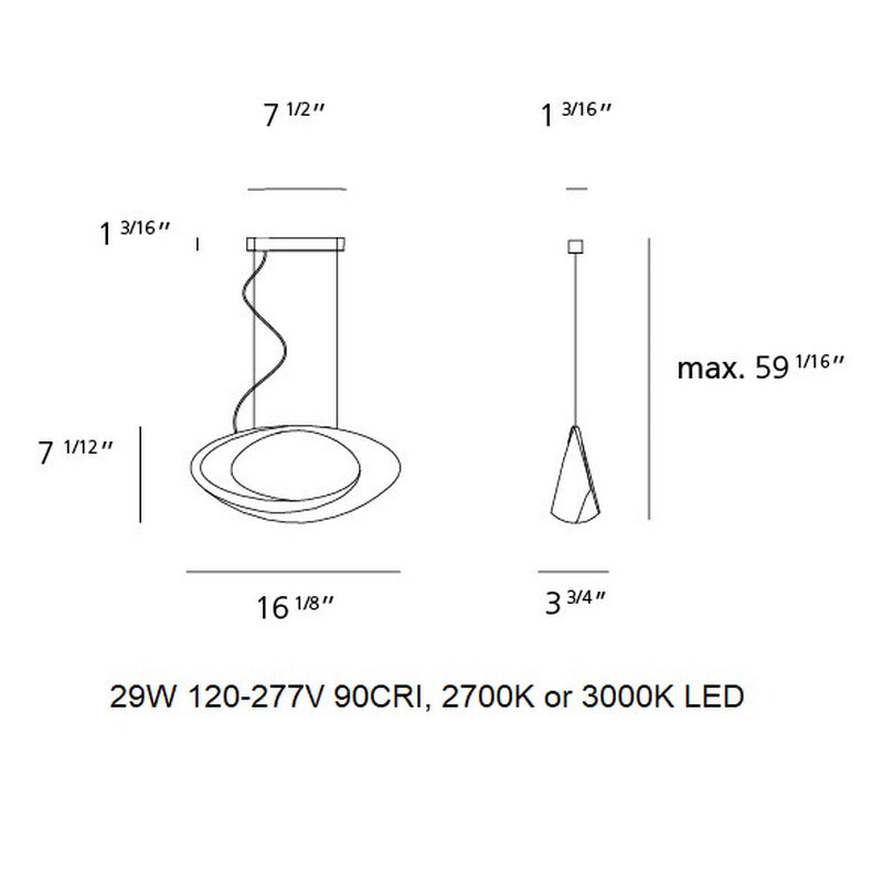 Cabildo LED Suspension Light