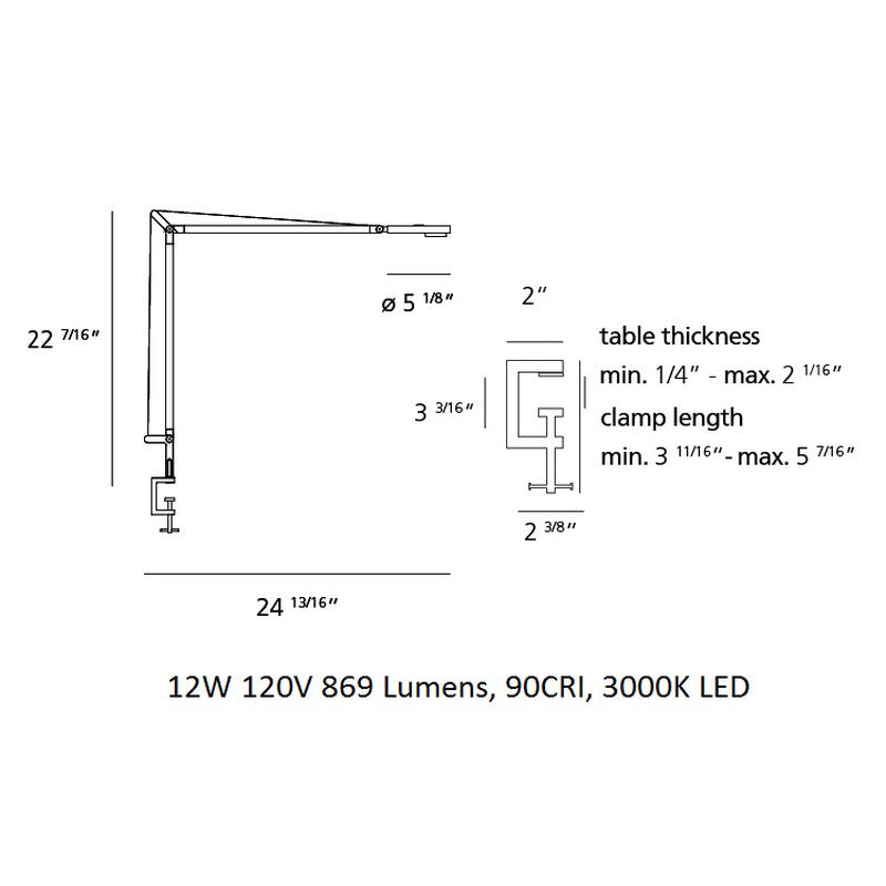 Demetra Professional LED Table Lamp