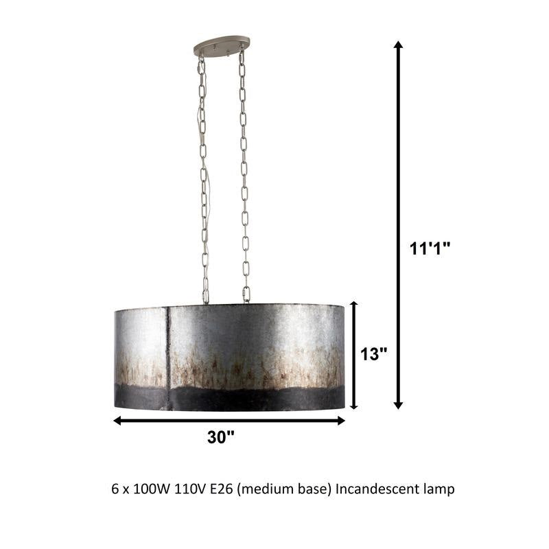 Cannery Oval/Linear Pendant Light