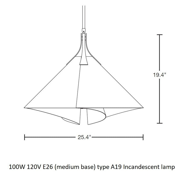 Mobius Large Pendant Light