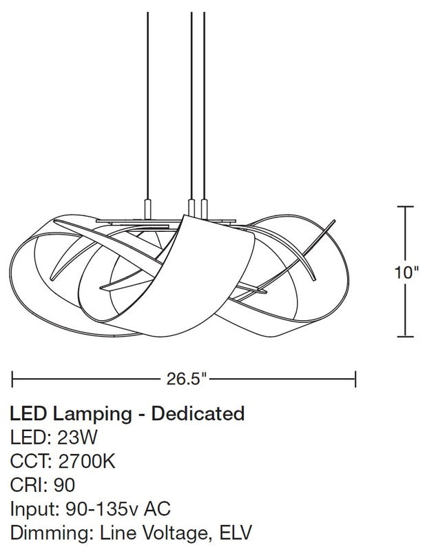 Flux Pendant Light