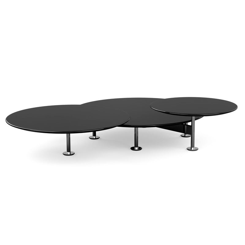 Low Triple Round Grasshopper Table