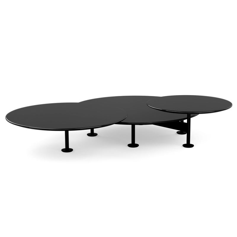 Low Triple Round Grasshopper Table