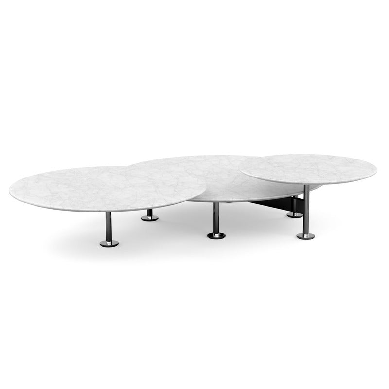 Low Triple Round Grasshopper Table