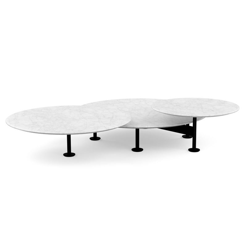 Low Triple Round Grasshopper Table