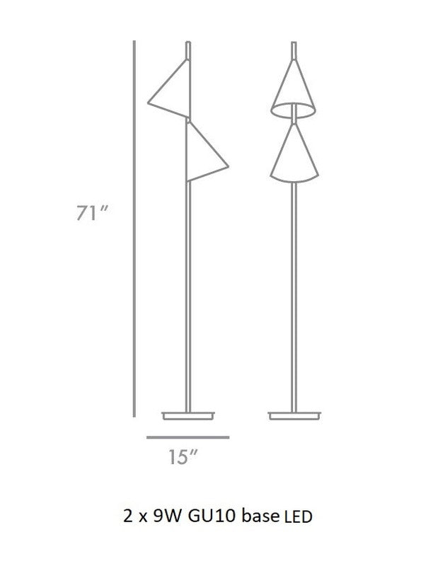 Cone Floor Lamp