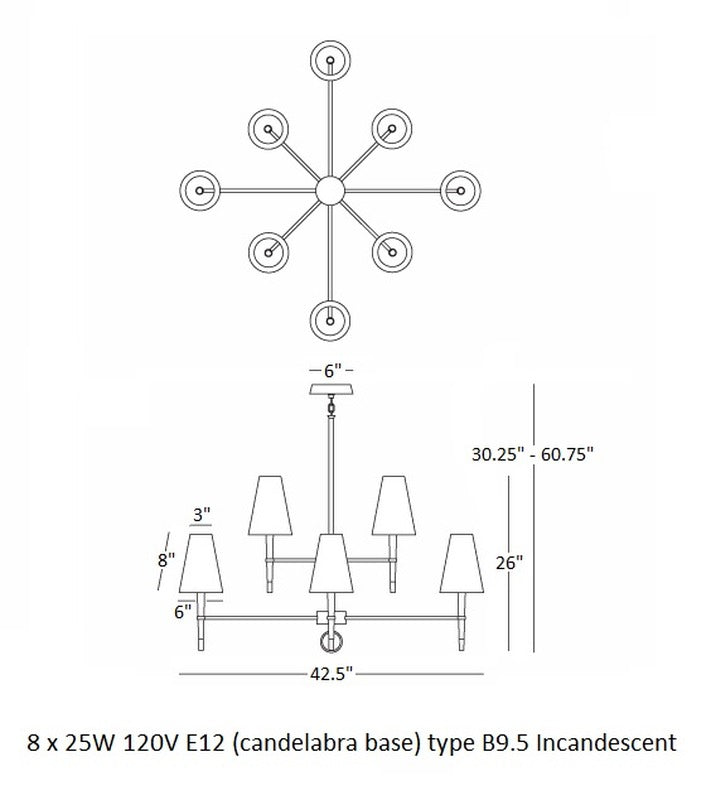 Ventana Chandelier