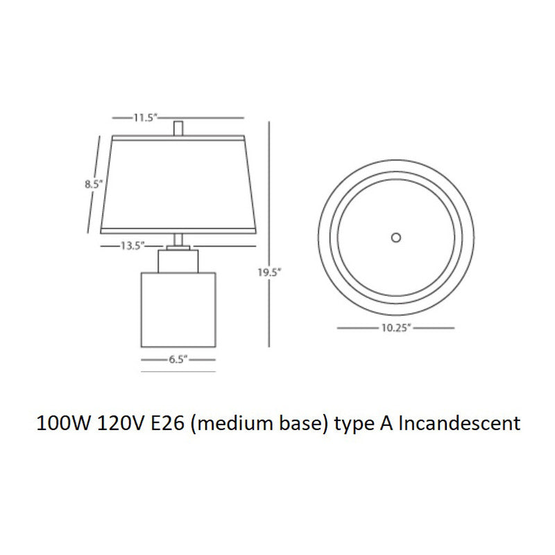 Canaan Accent Lamp