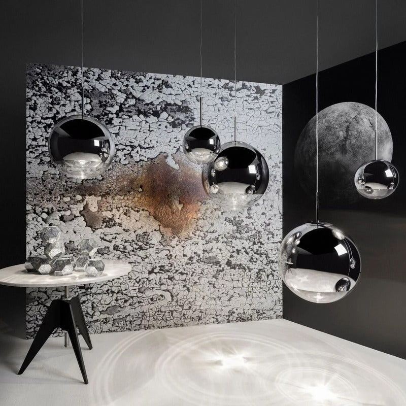 Mirror Ball Trio LED Multi-Light Pendant Light