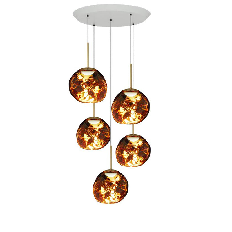 Melt Mini LED Multi-Light Pendant Light