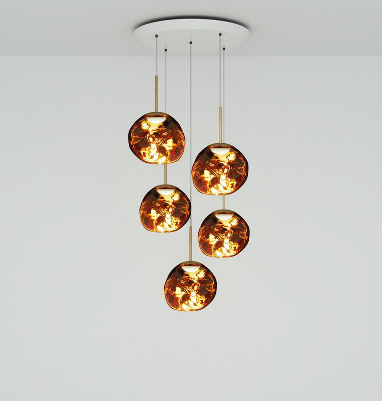 Melt Mini LED Multi-Light Pendant Light