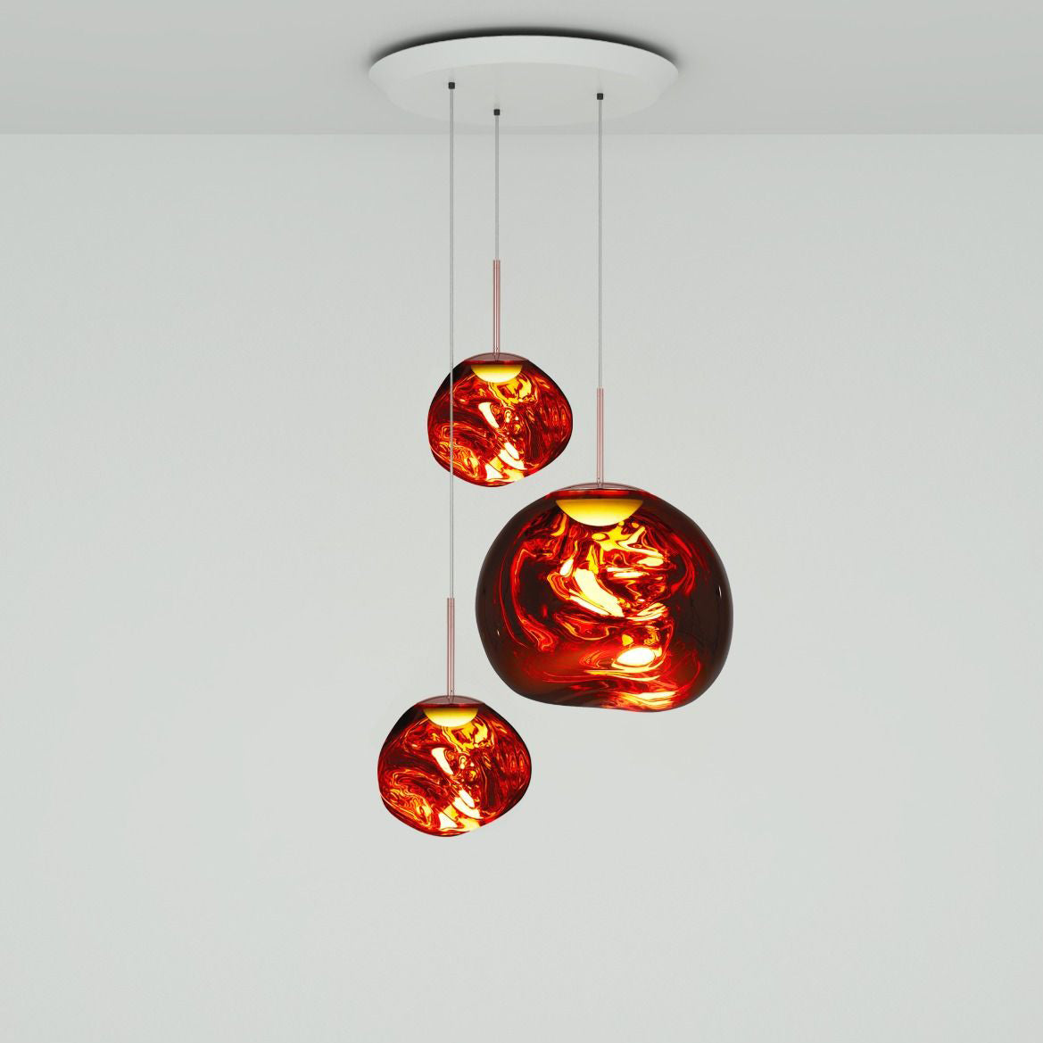 Melt LED Multi-Light Pendant Light