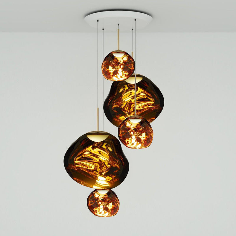 Melt LED Multi-Light Pendant Light