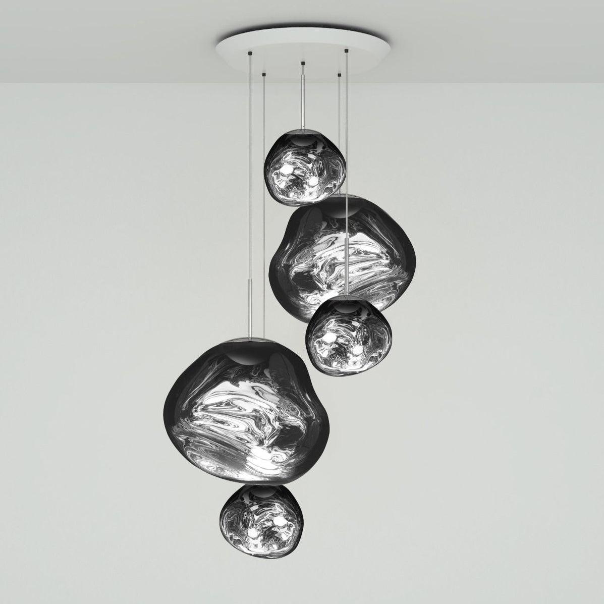 Melt LED Multi-Light Pendant Light