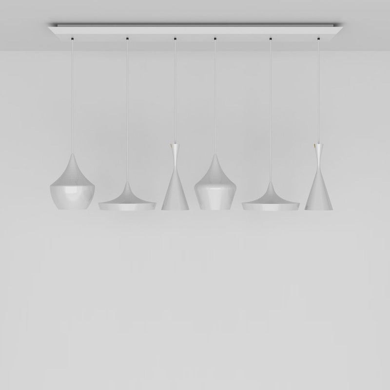 Beat Large Linear Multi-Light LED Pendant Light