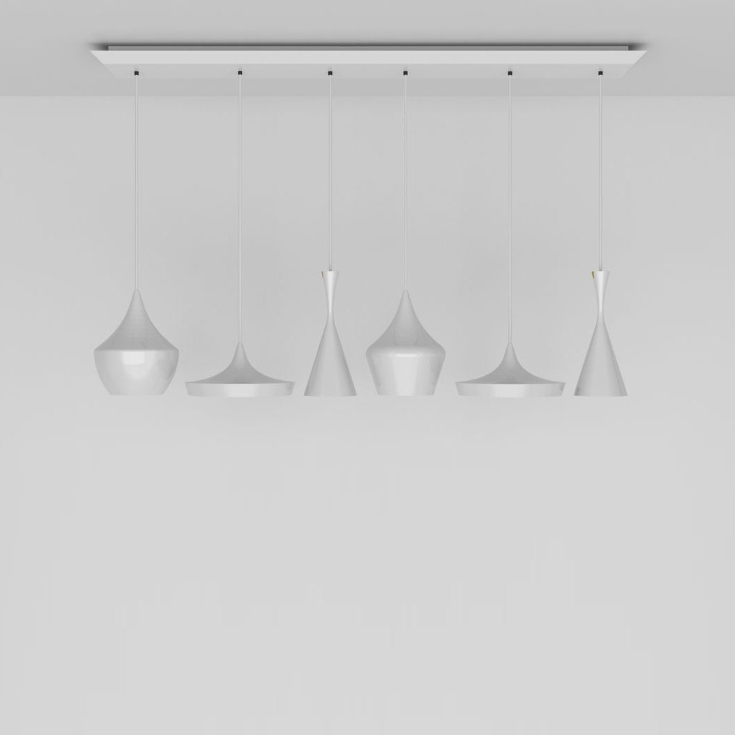 Beat Large Linear Multi-Light LED Pendant Light