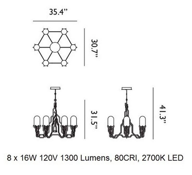 Plant Chandelier