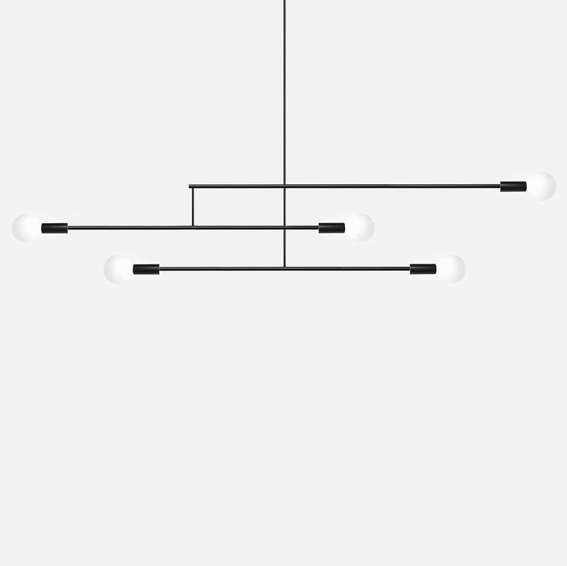 Big Mobile Linear Pendant Light