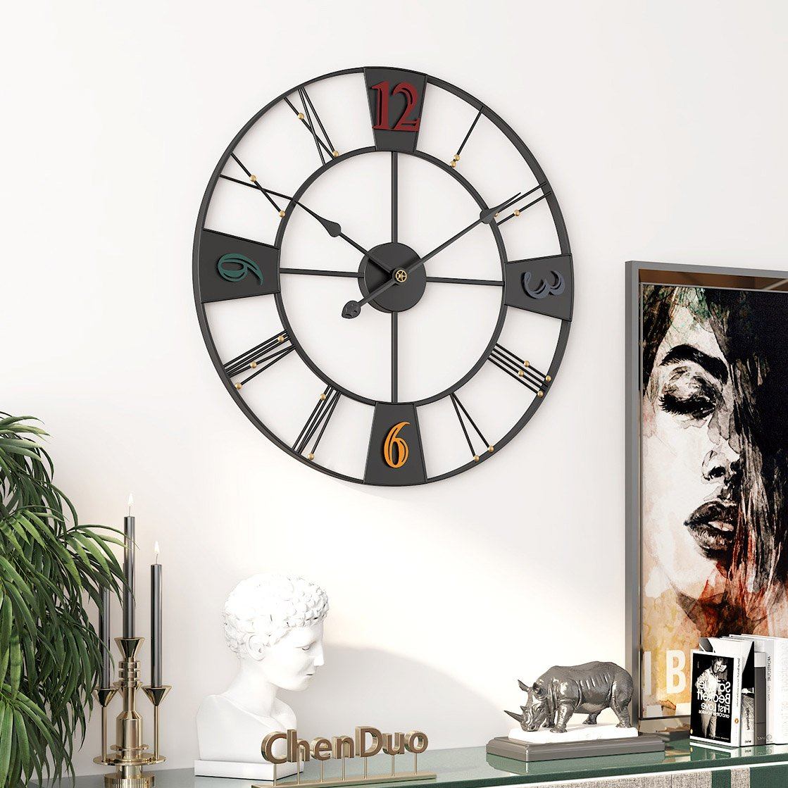 Large Creative Decorative Clock