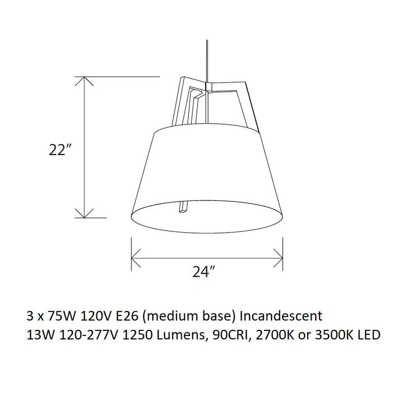 Imber Large Pendant Light