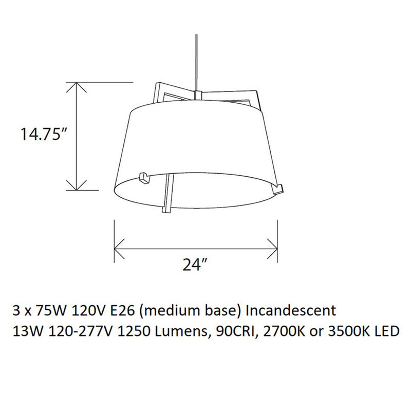 Ignis Large Pendant Light