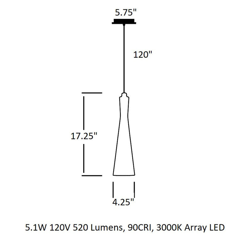 Cornet Pendant Light