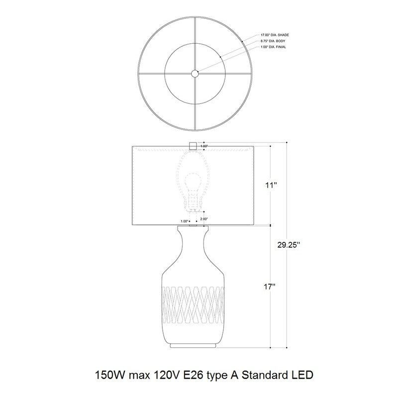 Samba Table Lamp