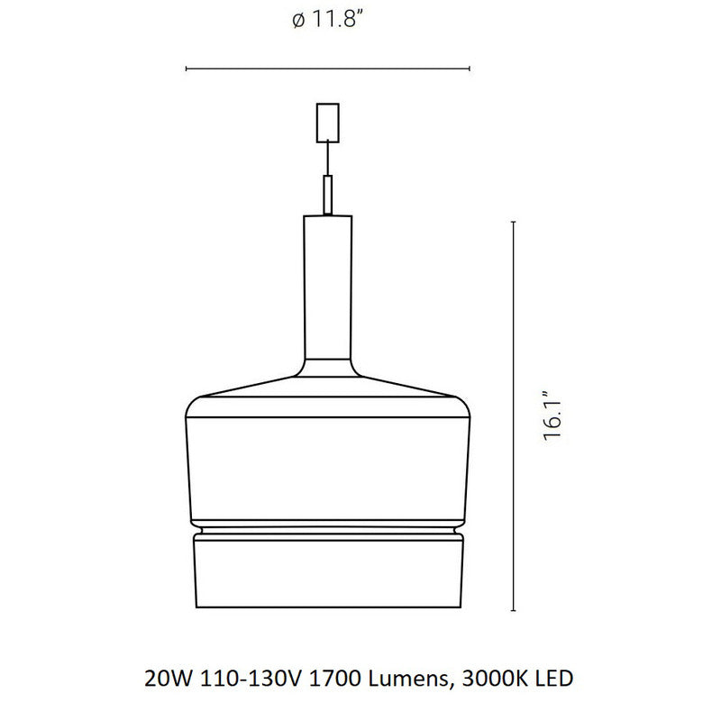 Acorn Outdoor Pendant Light