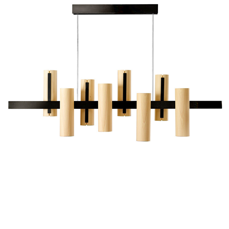 Black Note Keys Pendant Light