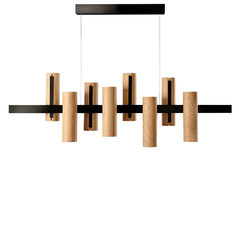 Black Note Keys Pendant Light