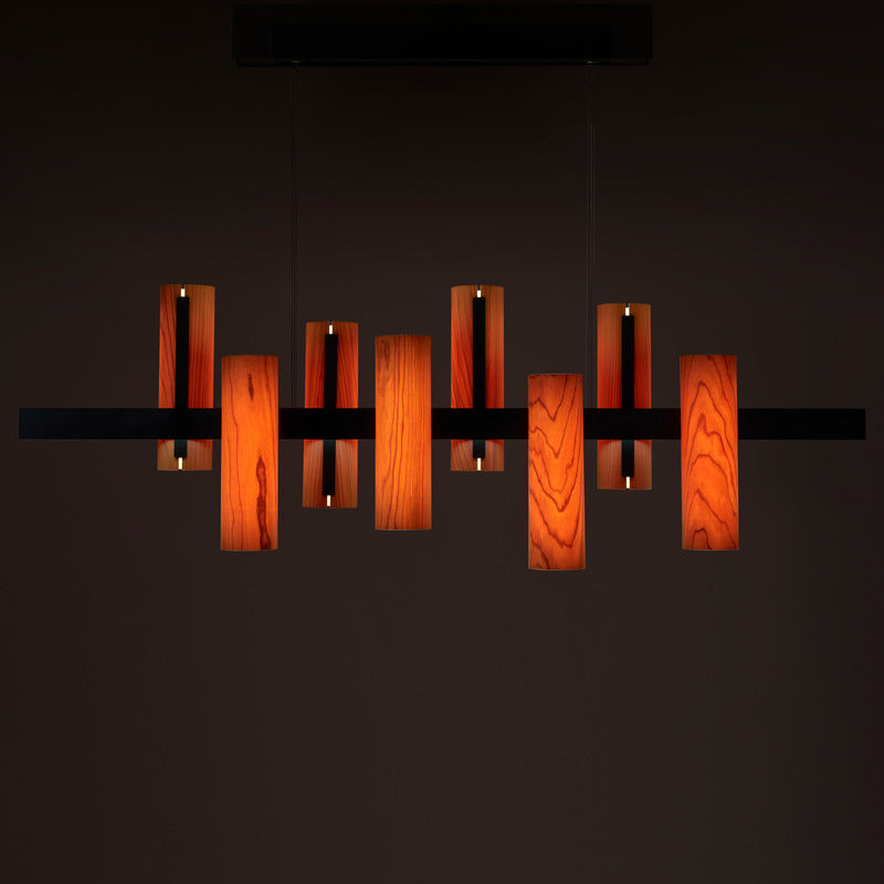 Black Note Keys Pendant Light