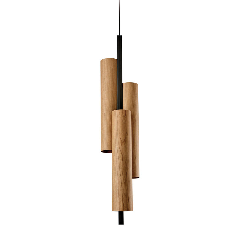 Black Note Triplet Pendant Light