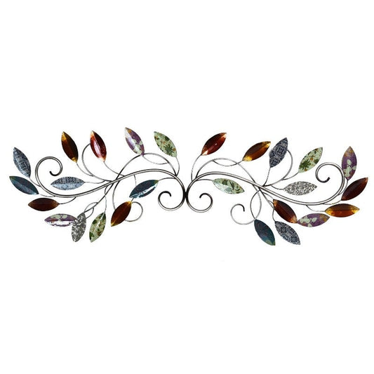 Multi Leaf Metal Scroll Wall Decor - Novus Decor Wall Decor