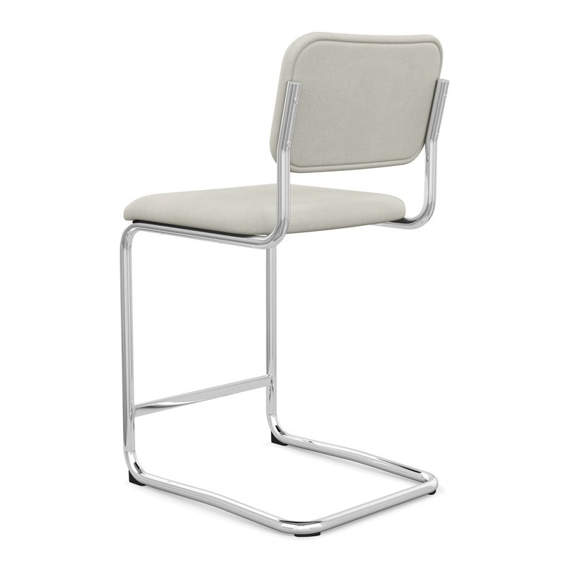 Cesca Stool with Upholstered Seat and Back