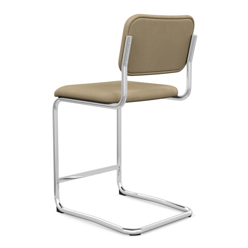 Cesca Stool with Upholstered Seat and Back