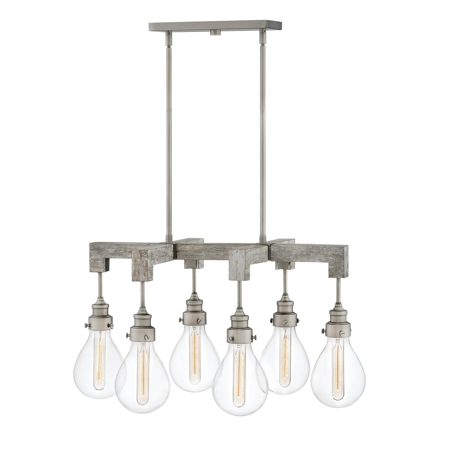 Denton Stem Hung Linear Chandelier