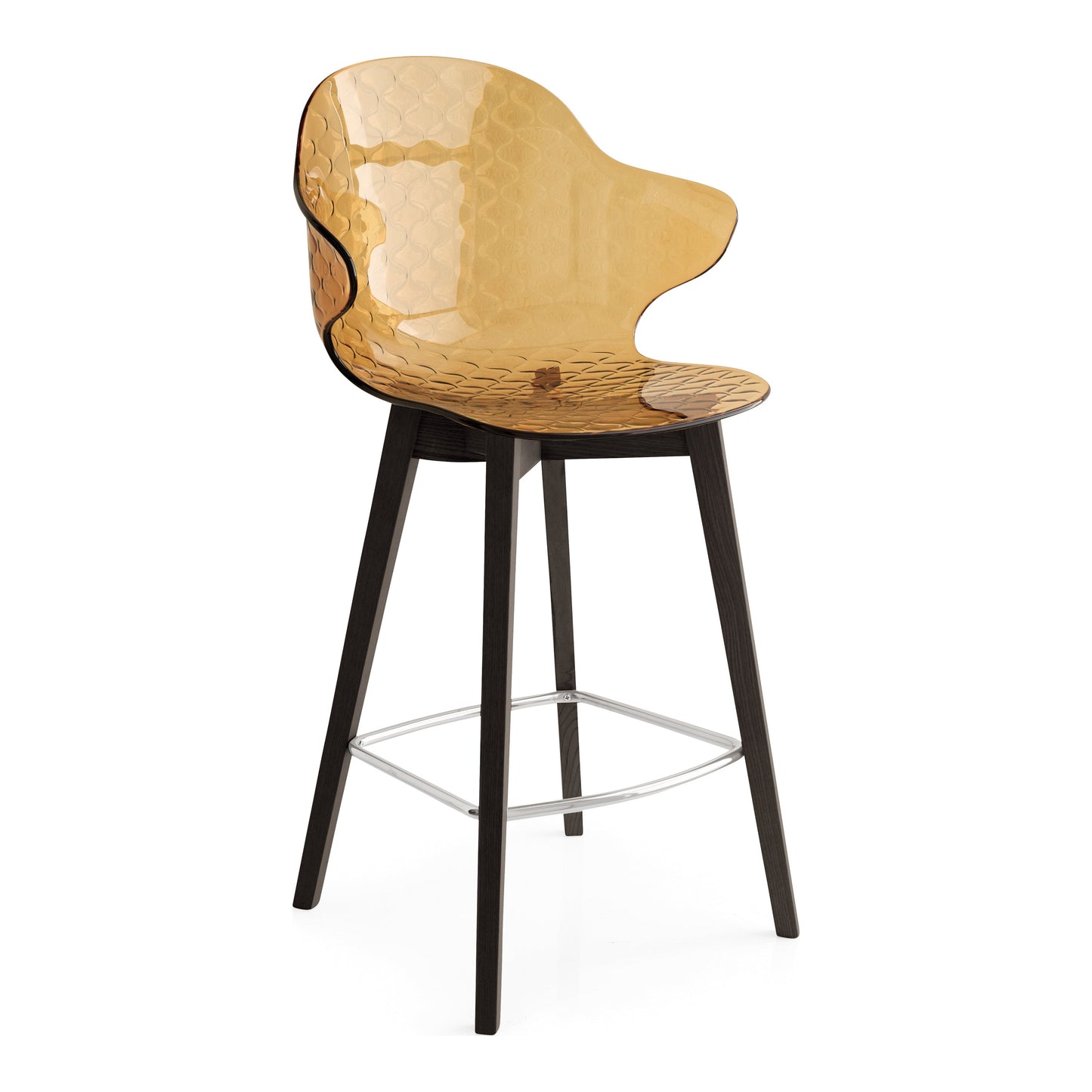 Saint Tropez Counter Stool with Wood Base