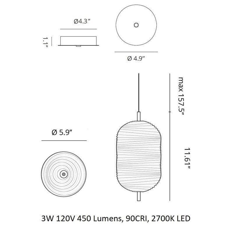 Jefferson Pendant Light