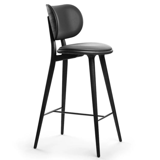 High Stool with Backrest