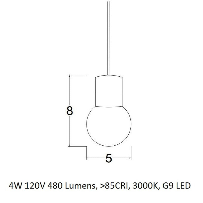 Catkin LED Pendant Light