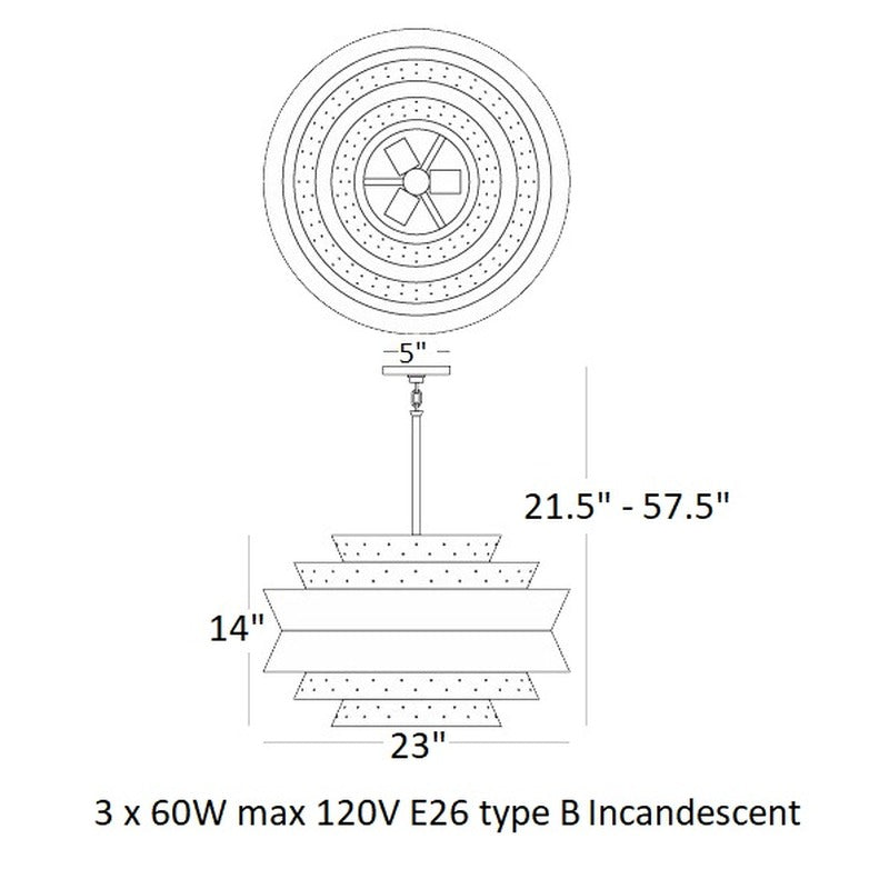 Pierce Pendant Light