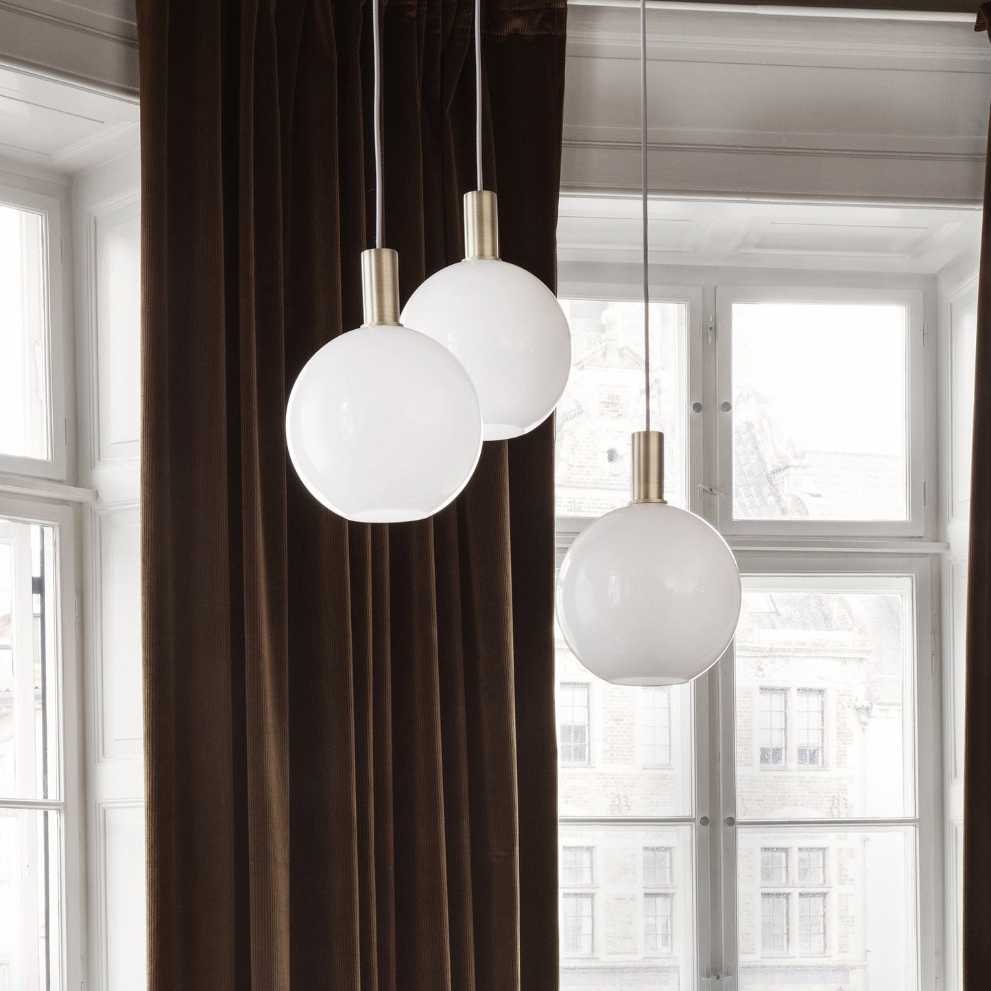 Opal Sphere Pendant Light