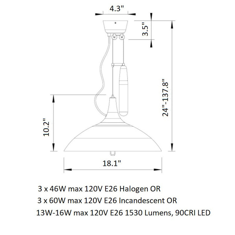 A1965 Pendant Light